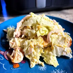 Салат с морским миксом