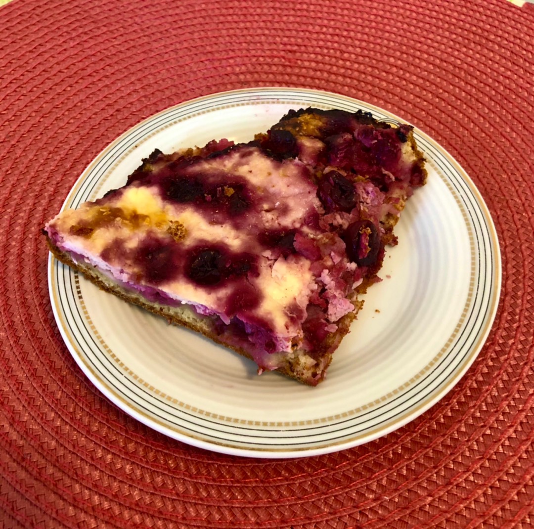 Открытый пирог с замороженными ягодами, пошаговый рецепт с фото