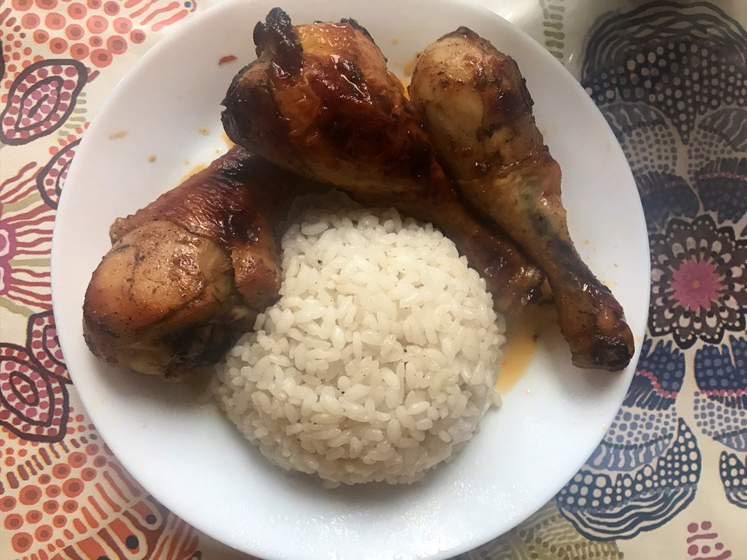 Голень в сладко-остром соусе