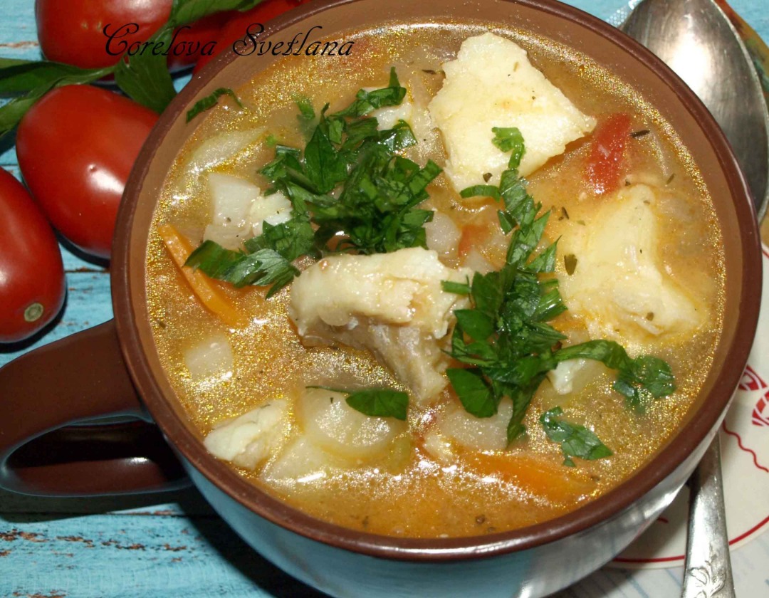 Традиционный исландский рыбный суп