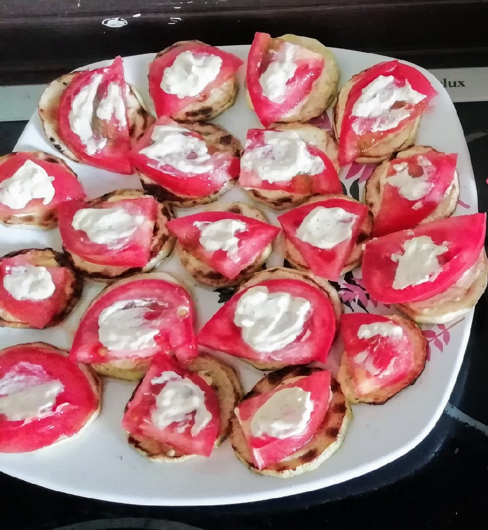 Закуска из кабачков