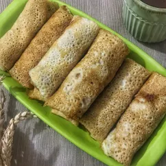 Блины с грибной начинкой