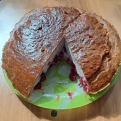 Пп пирог с вишней в аэрогриле