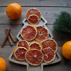 Новогодние сушёные апельсины 🍊🎄