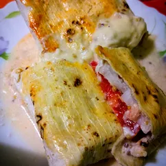 Рыба в лаваше