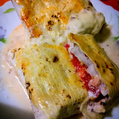 Рыба в лаваше