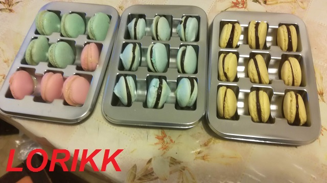 Пирожные Макарон на итальянской меренге