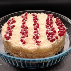 Салат "Нежность" с курицей и ананасом