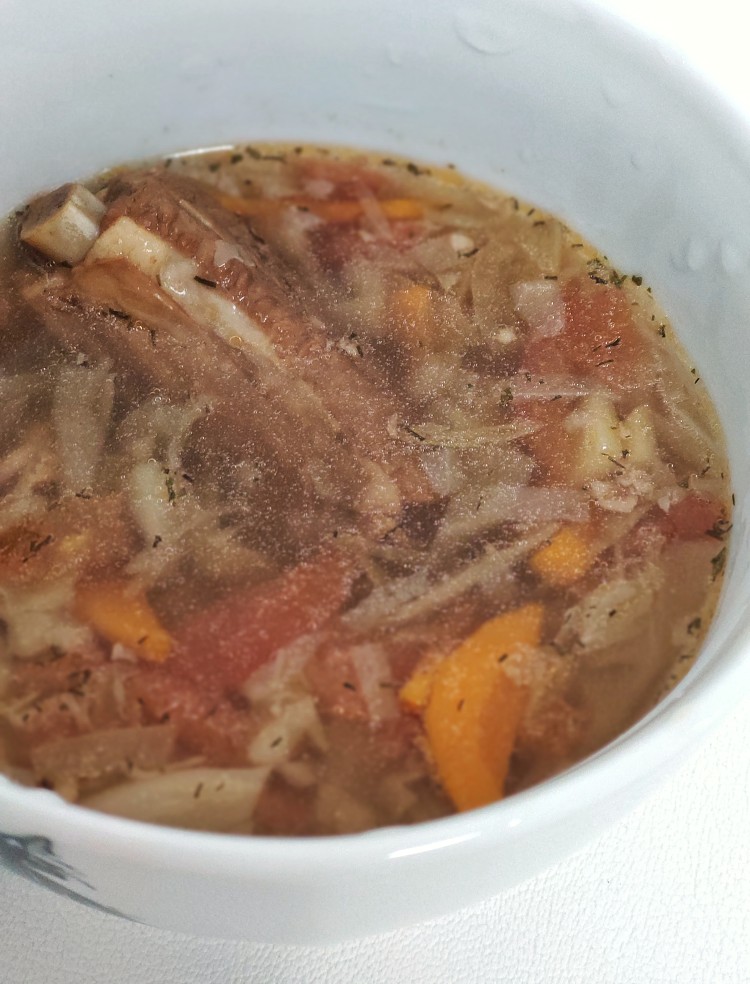 Суп из свиных ребрышек с картошкой