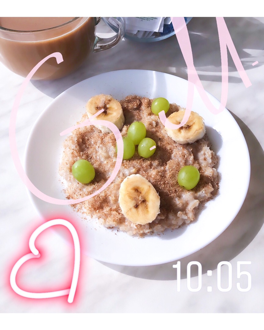 Овсяная каша с кокосовым молоком 🥥