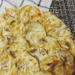 Запечённые кабачки со сметаной и сыром 😍