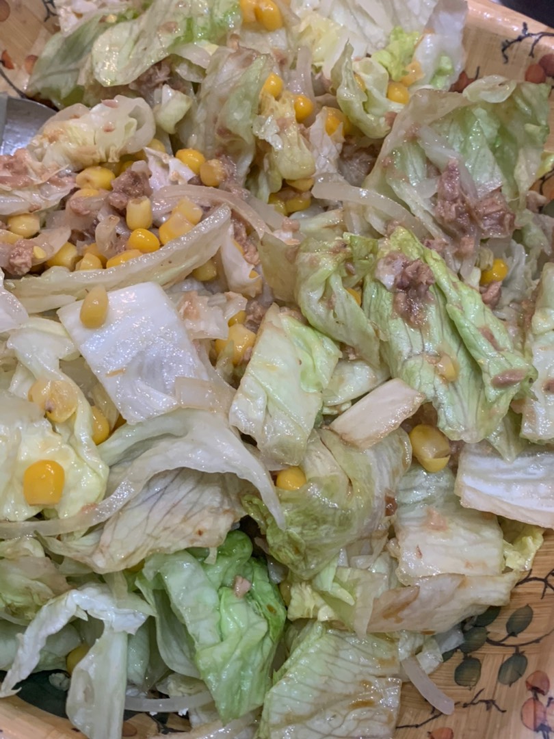 Салат ПП с тунцом