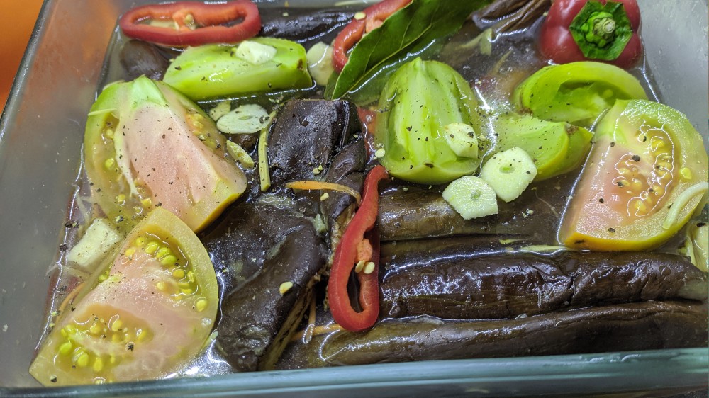 Овощи маринованные