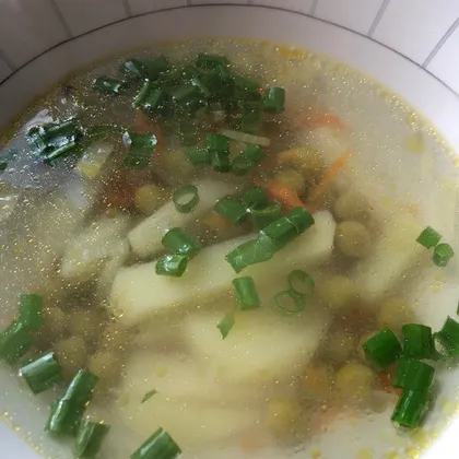 Суп «Зелёный горошек»