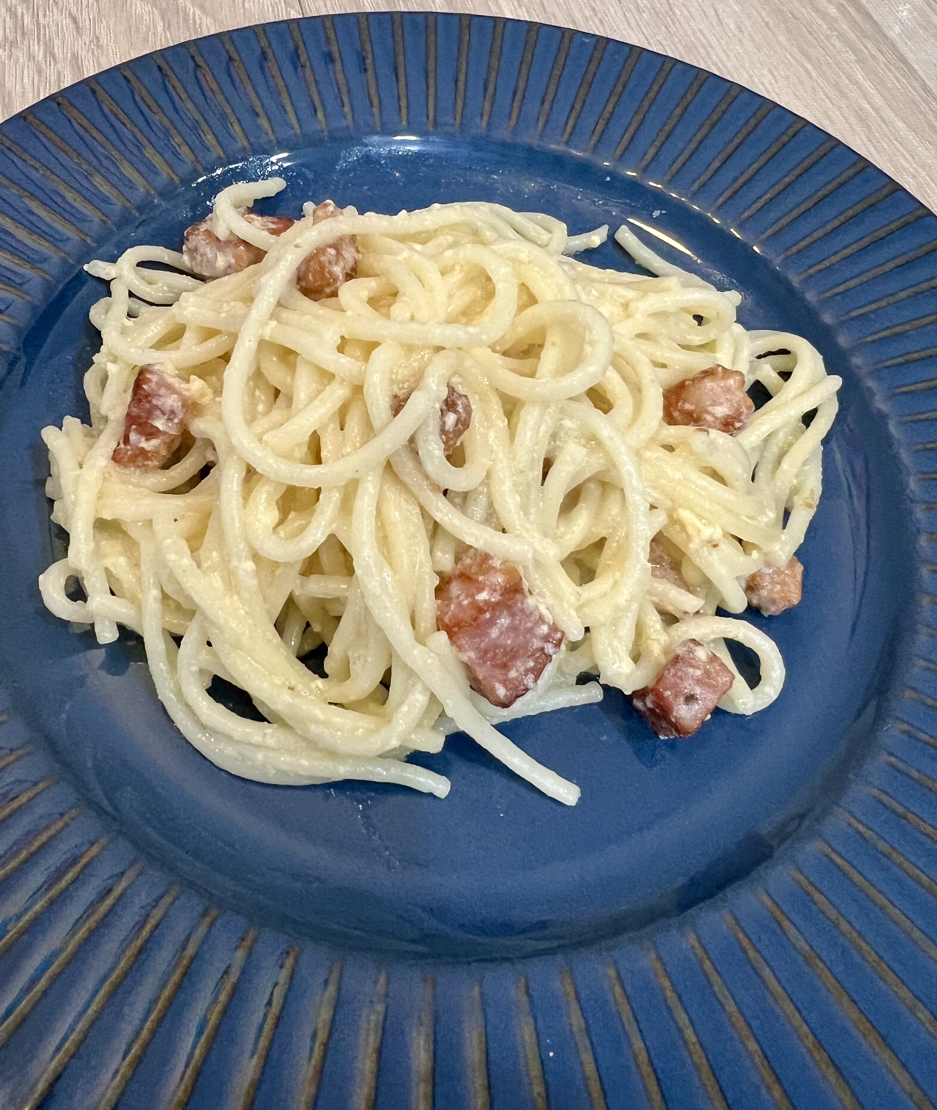 Паста карбонара 