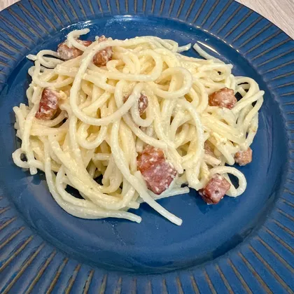 Паста карбонара 