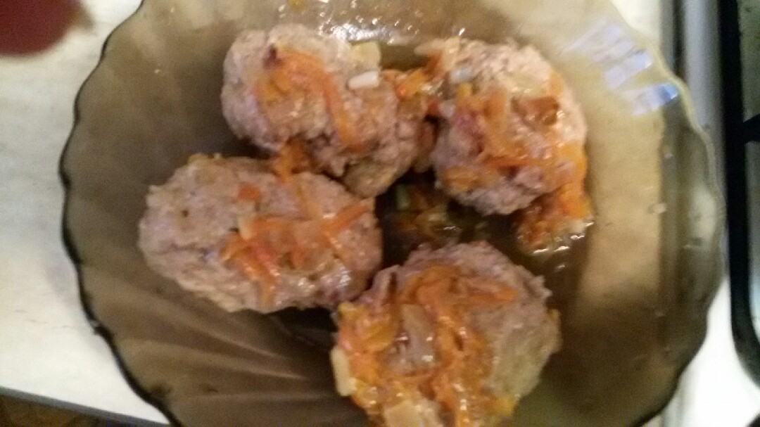 Котлетки куриные тушеные, диетические