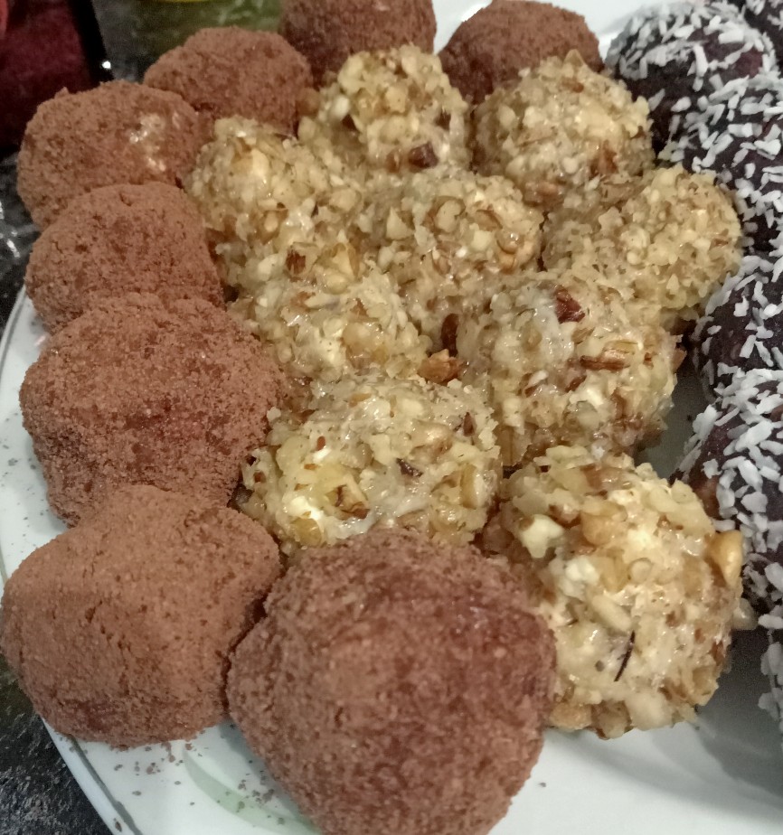 Быстрые ореховые конфеты