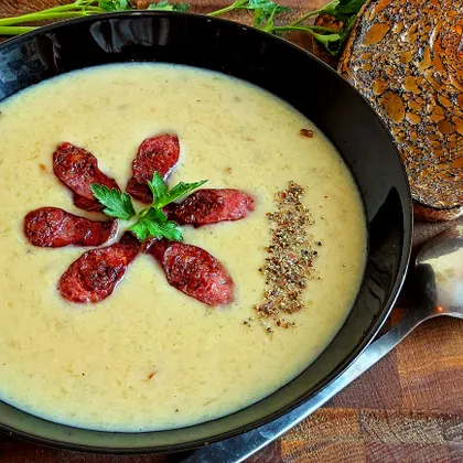 Тертюха - белорусский суп из картофеля