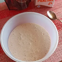 Суфле из ряженки с какао 🥛