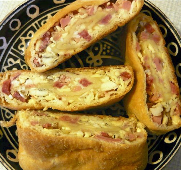 Быстрый закусочный рулет