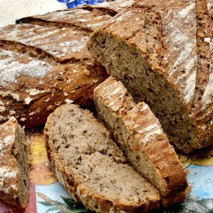 Ароматный пошаговый рецепт хлеба на ржаной закваске