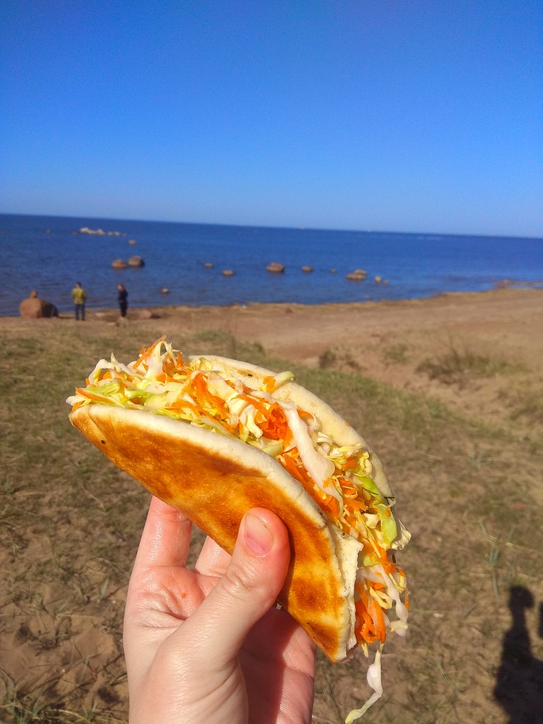 Пита с овощами