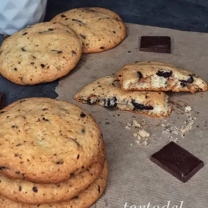 Печенье с шоколадом. 🍪