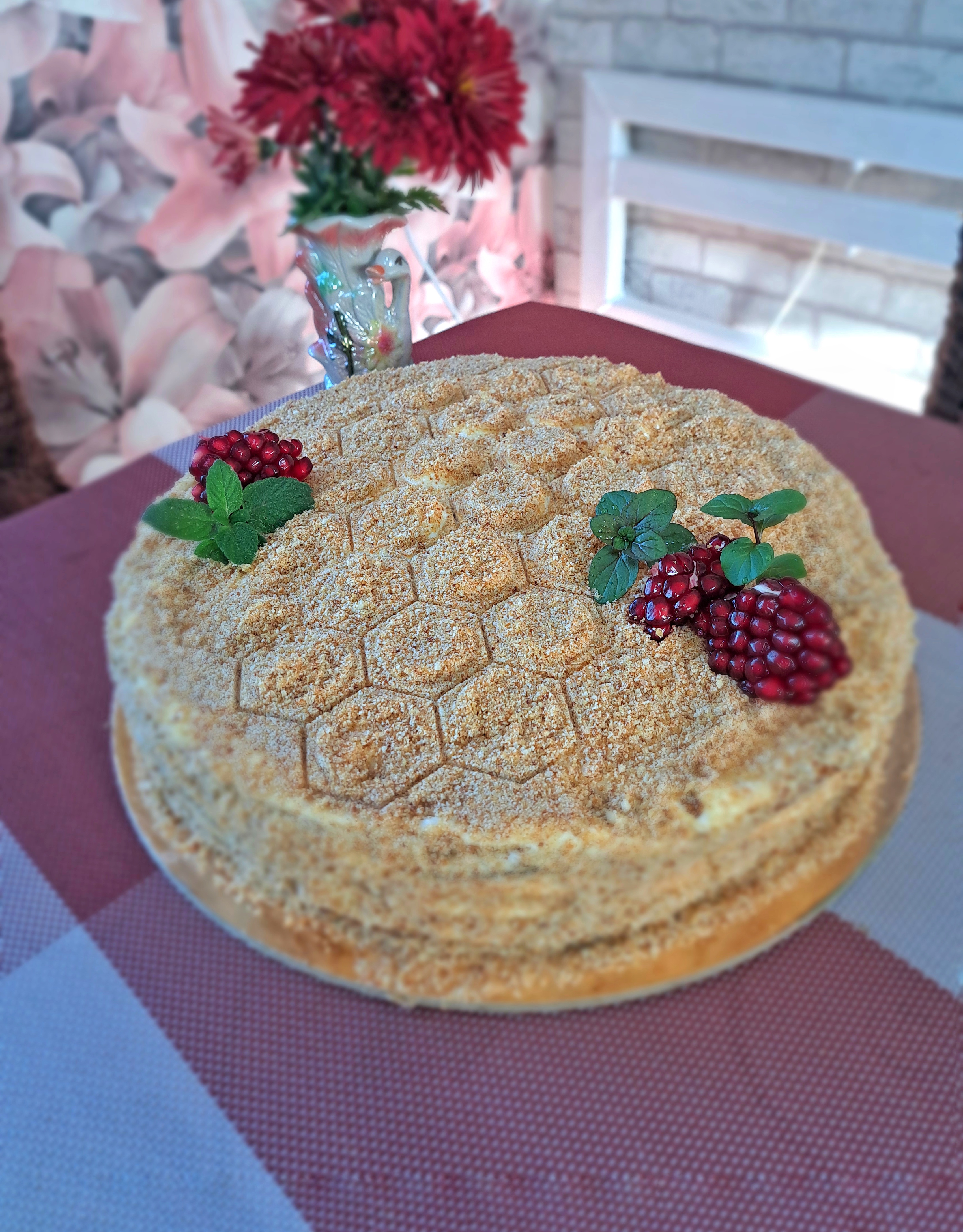 Медовик без раскатки коржей