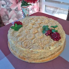 Медовик без раскатки коржей