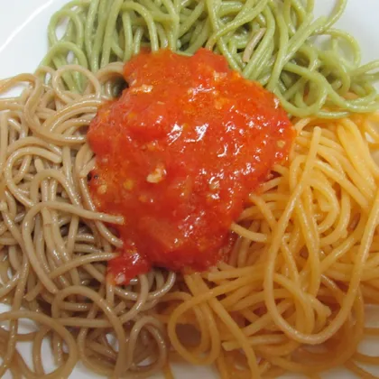 Томатно-чесночный соус к спагетти