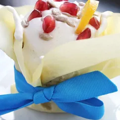 Кулич на аквафабе без глютена