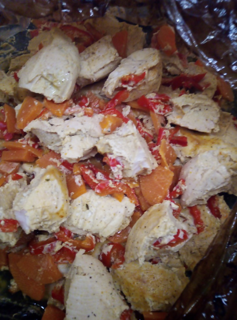 Курочка с овощами диетическая