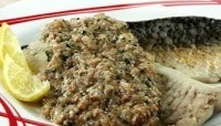 Рыба с ореховым соусом