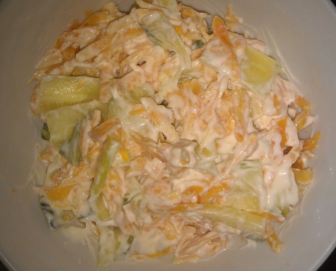Салат из сырой репы, пошаговый рецепт с фото.