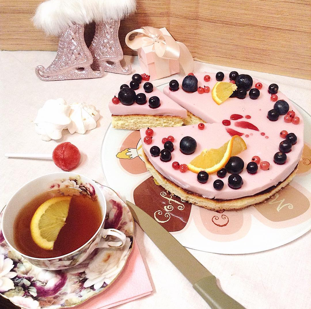 Торт с желе