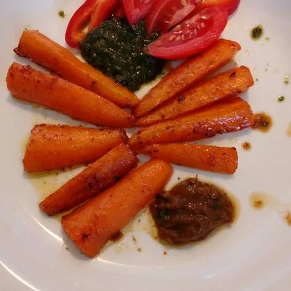 Карамелизированная морковка