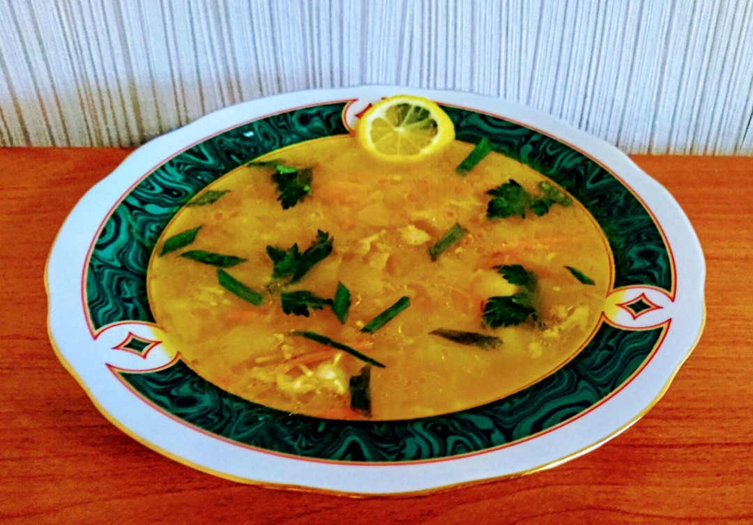 Суп с вермишелью