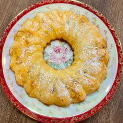 Шарлотка с яблоками