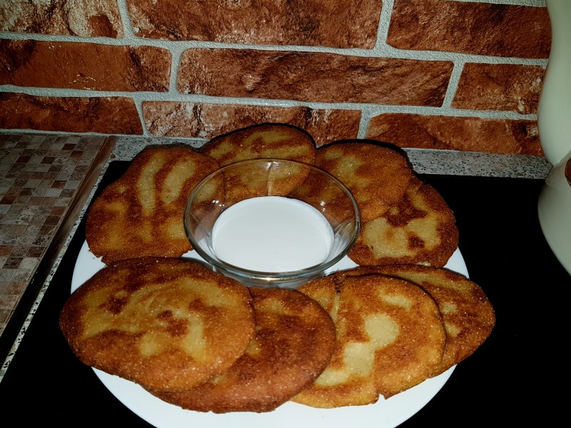 "Кукурузные лепешки."