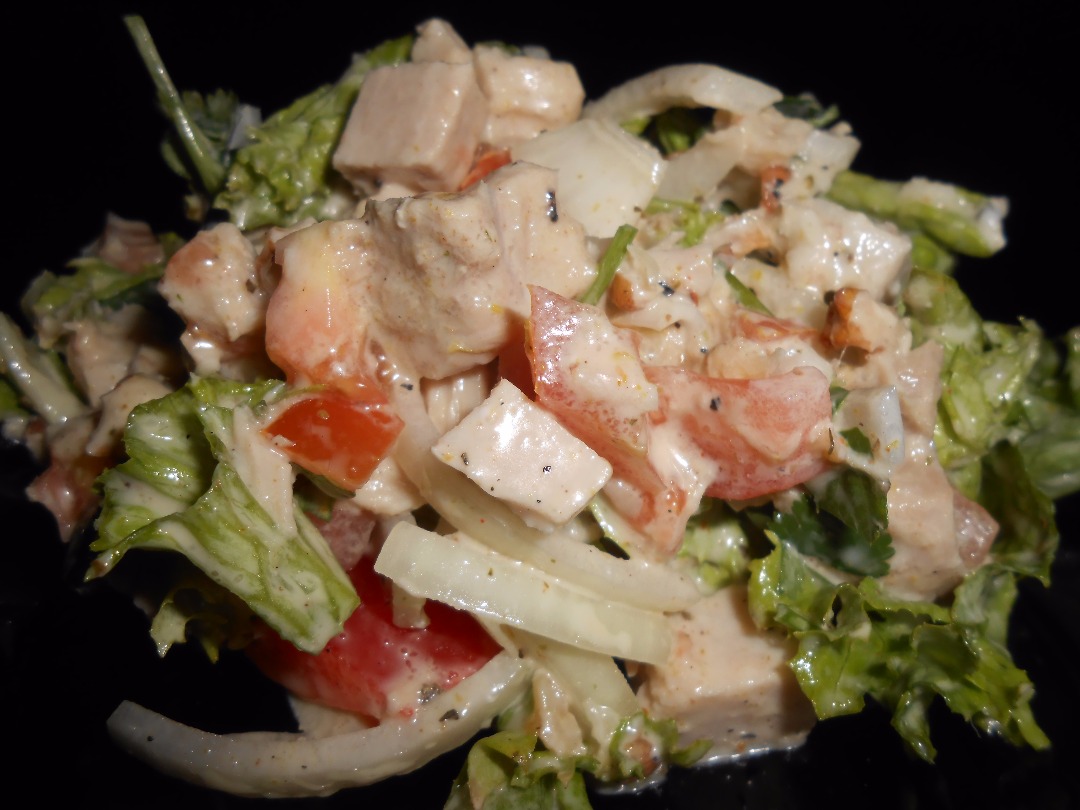 Салат "Цезарь в Тбилиси"