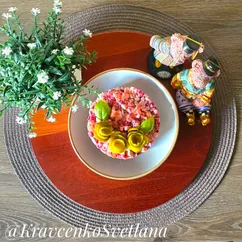 Салат из свеклы с огурцами