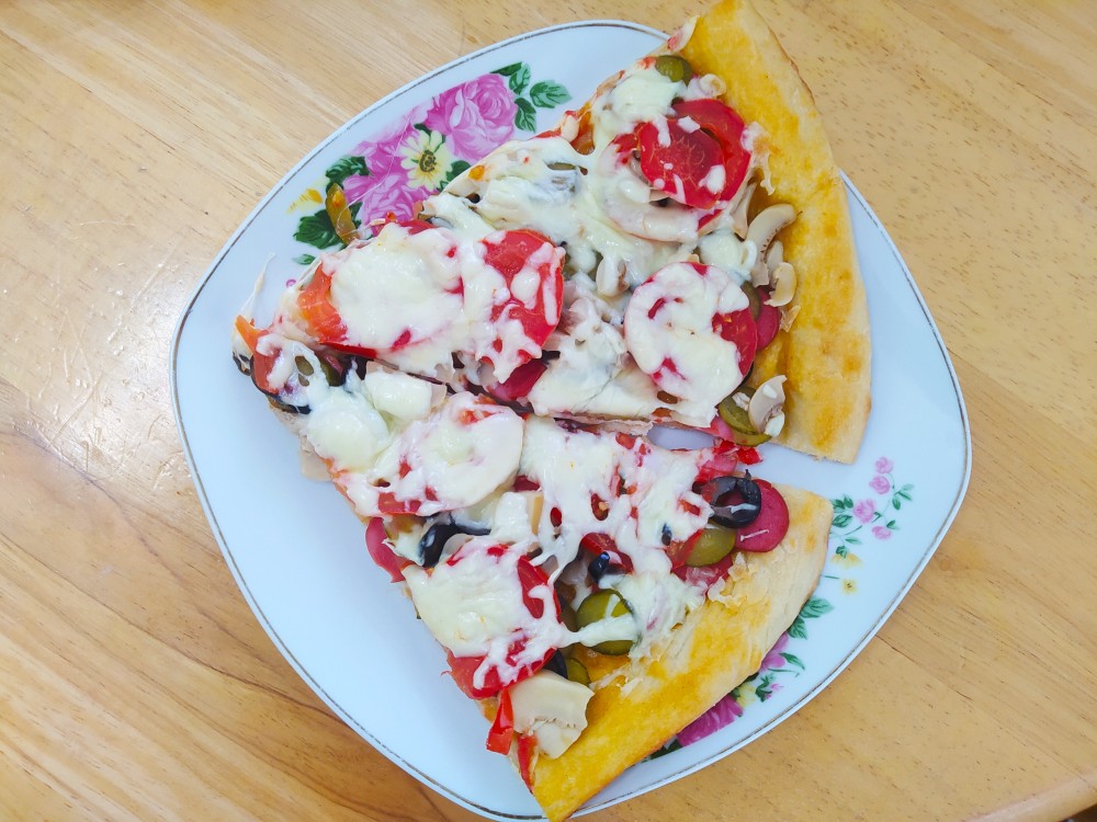 Пицца в микроволновке