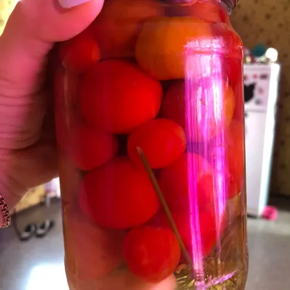 Маринованные томаты черри