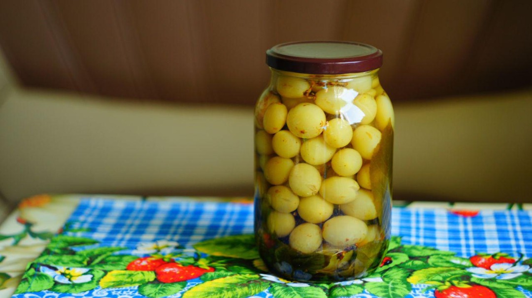 Консервированный виноград на зиму