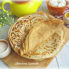 Блины на майонезе