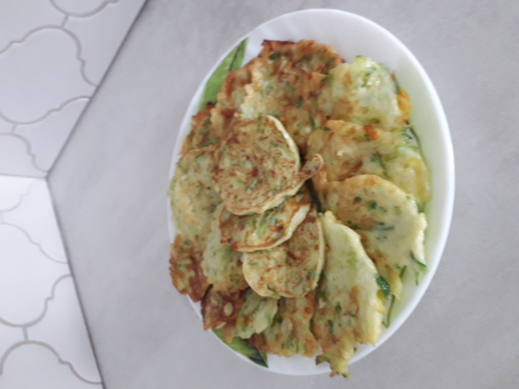 Оладушки из цукини с сыром