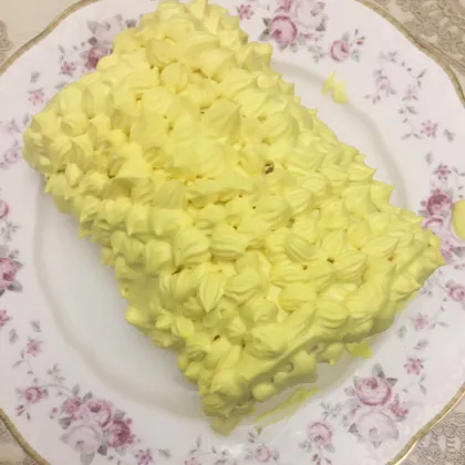 Бисквитный банановый рулет 🍰