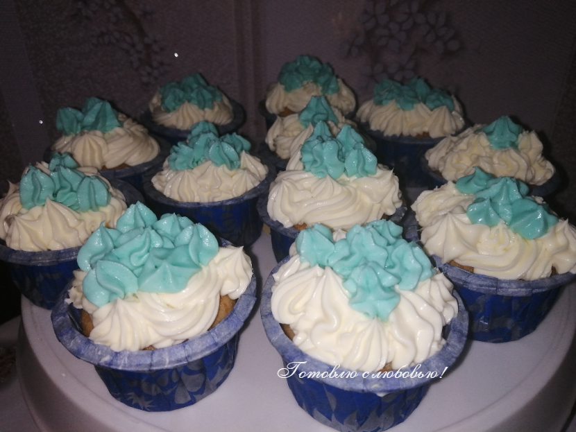 Капкейки с ликёром🧁