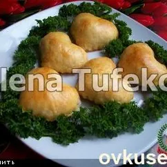 Закусочные пирожки «Сердечки» (МК от Елены)